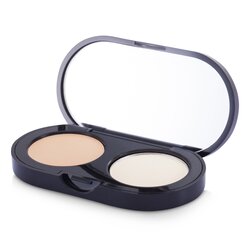 Bobbi Brown Набор Новых Кремовых Корректоров - Песочный Кремовый Корректор + Бледно-Желтая Завершающая Прессованная Пудра 3.1g/0.11oz