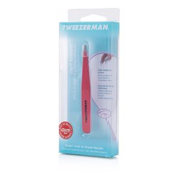 Tweezerman Pęseta skośna Slant Tweezer - Fashion Color Geranium -