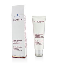Clarins Hellä vaahtoava puhdistus puuvillansiemenellä - normaali/sekaiho (pakkaus hieman vaurioitunut) 125ml/4.4oz