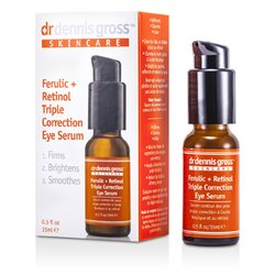 Dr Dennis Gross Korygujące serum pod oczy z potrójną zawartością retinolu Ferulic + Retinol Triple Correction Eye Serum 15ml/0.5oz