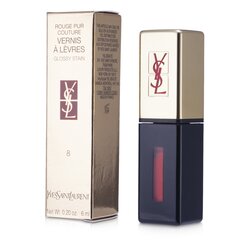 Yves Saint Laurent Rouge Pur Couture Vernis a Levres Лак для Губ - # 8 Orange De Chine 6ml/0.2oz