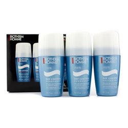 Biotherm Homme Travel trió: Day Control izzadásgátló golyós dezodor 3x75ml/2.53oz