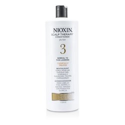 Nioxin System 3 Scalp Therapy Conditioner For Fine Hair, Chemically Treated, Normal to Thin-Looking Hair 1000ml/33.8oz