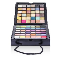 Cameleon MakeUp Kit 398: (72x Sombra, 2x Pó, 3x Blush, 8x Lipgloss, 1x Mini Rímel, 6x Aplicador) -