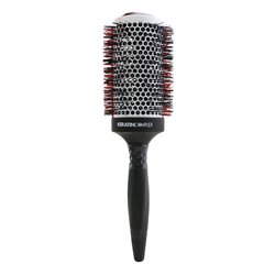 Keratin Complex Ceramic Technology Nano-Sliver Ions Heat Resistant Ceramic+Ionic Round Brush (3.5 Inch) 1pc