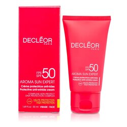 Decleor Aroma Güneş Uzmanı Koruyucu Yüksek Koruyucu Kırışıklık Karşıtı Krem SPF 50 50ml/1.69oz