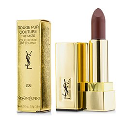 Yves Saint Laurent Rouge Pur Couture The Mats - Pintalabios Pintalabios # 206 Grenat Satisfaction 3.8g/0.13oz