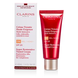 Clarins Hidratante c/ cor Super Restorative Tinted Cream SPF20 - # 04 Honey 40ml/1.4oz