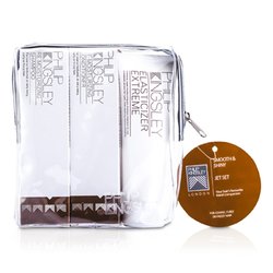 Philip Kingsley Smooth & Shiny Jet مجموعة: شامبو 75 مل + بلسم 75 مل + ملين فائق 75 مل PHI534C 3pcs