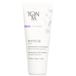 Yonka Age Defense Phyto 58 Creme With Rosemary - Revitalizing, Invigorating (Normal To Oily Skin) 40ml/1.38oz