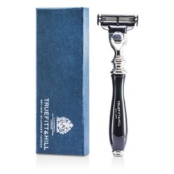 Truefitt & Hill Wellington Mach III Хромированная Бритва - Черное Дерево 1pc