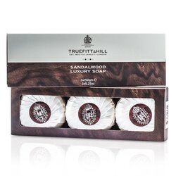 Truefitt & Hill Sandalwood Jabón de Lujo (Triple) 3x150g/5.25oz