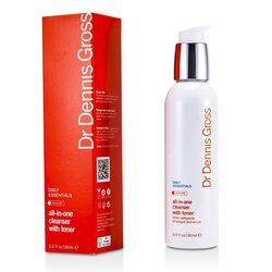 Dr Dennis Gross Uniwersalny tonik i płyn oczyszczający w jednym Daily Essentials All-In-One Cleanser with Toner 180ml/6oz