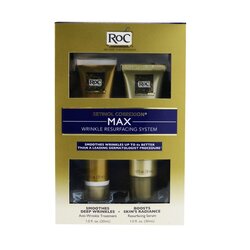 ROC Retinol Correxion Max Wrinkle Resurfacing System: Anti-Wrinkle Treatment 30ml + Resurfacing Serum 30ml 2pcs