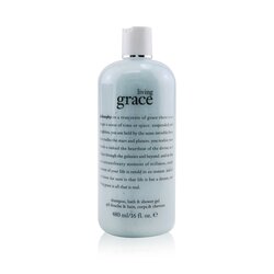 Philosophy Living Grace Shampoo, Bath & Shower Gel 480ml/16oz