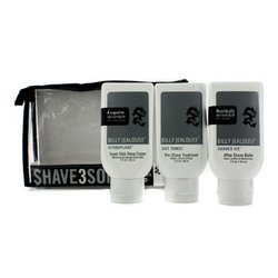 Billy Jealousy Shave3Some: Hydroplane Super Slick Shave Cream 88ml + Hot Towel Pre Shave Treatment 88ml + Shaved Ice After Shave Balm 103ml 3pcs