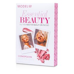 ModelCo Essential Beauty - Cosmopolitan (×1 بودرة أحمر خدود، ×1 ملمع شفاه فائق اللمعان) 2pcs