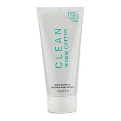 Clean Clean Warm Cotton Bath & Shower Gel 177ml/6oz