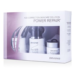 Pevonia Botanica Cuidados Com a Pele Age-Correction - Power Repair: Hydrating Cleanser 50ml + Hydrating Lotion 50ml + Marine Collagen Cream 20ml 3pcs