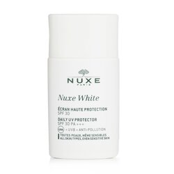 Nuxe Krem do opalania Nuxe White Daily UV Protector SPF 30 (do kazdego rodzaju skóry i skóry wrażliwej) 30ml/1oz