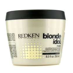 Redken Odżywka odbudowująca do zniszczonych włosów Mask do włosów blond Blonde Idol Mask Nourishing Rinse-Out Treatment (włosy zniszczone, włosy farbowane blond) 250ml/8.5oz