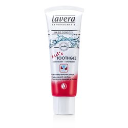 Lavera Gel Para Dentes Basis Sensitiv Kid's Strawberry - Raspberry 75ml/2.5oz