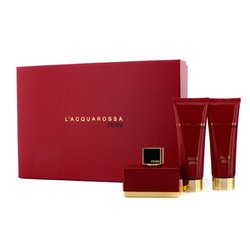 Fendi L'Acquarossa Набор: Парфюмированная Вода Спрей 50мл/1.7унц + Крем для Тела 75мл/2.5унц + Гель для Душа 75мл/2.5унц 3pcs