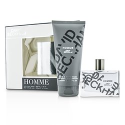 David Beckham Zestaw Homme Coffret: After Shave Lotion 50ml/1.7oz + Hair & Body Wash 200ml/6.7oz 2pcs