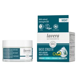 Lavera Basis Sensitiv Anti-Ageing Night Cream Q10 50ml/1.6oz