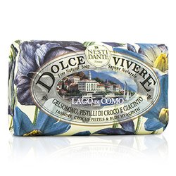 Nesti Dante Dolce Vivere Fine Natural Soap - Lago Di Como - Jasmine, Crocus Pistils & Blue Hyacinth 250g/8.8oz