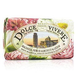 Nesti Dante Dolce Vivere Jabón Fino Natural - Pisa - White Magnolia, Apricot Blossom & Lilium 250g/8.8oz