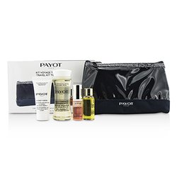 パイヨ Travel Kit Top To Toe Set: Cleansing Oil 50ml + Cream 15ml + Elixir D'Ean Essence 5ml + Elixir Oil 10ml 4pcs + 1bag