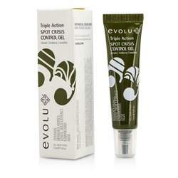 Evolu Żel do twarzy na dzień Triple Action Spot Crisis Control Gel 15ml/0.5oz