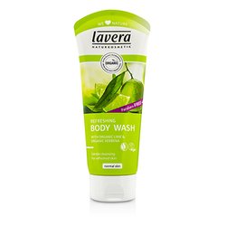 Lavera Organic Lime & Verbena Освежающий Гель для Душа 200ml/6.6oz
