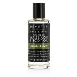 Demeter Cannabis Flower Massage & Body Oil 60ml/2oz