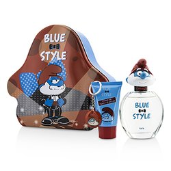 The Smurfs Papa Набор: Туалетная Вода Спрей 100мл/3.4унц + Гель для Душа 75мл/2.5унц + Брелок 3pcs