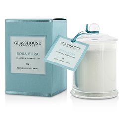 Glasshouse Ароматическая Свеча - Bora Bora (Cilantro & Orange Zest) 60g