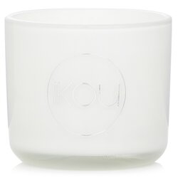 iKOU Eco-Luxury Aromacology Natural Wax Candle Glass - Zen (Green Tea & Cherry Blossom) 85g