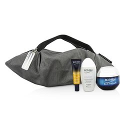 Biotherm Blue Therapy X Mandarina Duck kufřík: krém SPF15 N/C 50ml + Serum-In-Oil 10ml + čistící voda 30ml + kabelka 3pcs+1bag