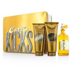 ליז קלייבורן מארז Curve Kicks: או דה טואלט ספריי 100 מל + תחליב גוף 100 מל + ג׳ל רחצה 100 מל 3pcs