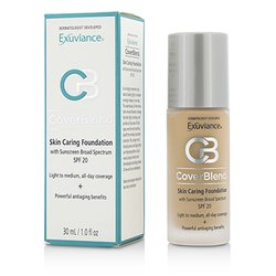 Exuviance CoverBlend Skin Caring Foundation SPF20 - # Warm Beige 30ml/1oz