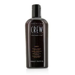 American Crew Men Classic Шампунь, Кондиціонер і Миючий Засіб для Тіла 3 в 1 250ml/8.4oz