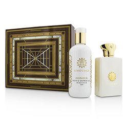 Amouage Honour Set: Apã de Parfum Spray 100ml/3.4oz + Gel de Baie și Duș 300ml/10oz 2pcs