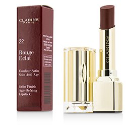 Clarins Rouge Eclat Satin Finish Age Defying Lipstick - # 22 Red Paprika 3g/0.1oz