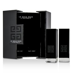 Givenchy Le Soin Noir L'Extrait: L'Extrait Дневная Сыворотка 15мл/0.5унц + L'Extrait Ночная Сыворотка 15мл/0.5унц 2pcs