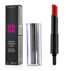 גיבנשי Rouge Interdit Vinyl Extreme Shine Lipstick ליפסטיק מבריק- # 11 Rouge Rebelle 3.3g/0.11oz