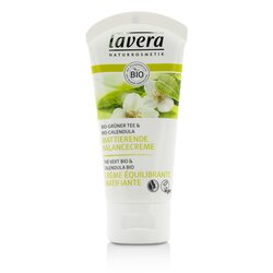 Lavera Organic Green Tea & Calendula Mattifying Balancing Cream - For Combination Skin 50ml/1.7oz