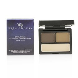 Urban Decay Brow Box: Eyebrow Powder + Wax + Tools - Brown Sugar -