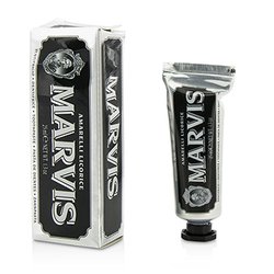 Marvis Amarelli Licorice Toothpaste - Travel Size (Box Slightly Damaged) 25ml/1.3oz