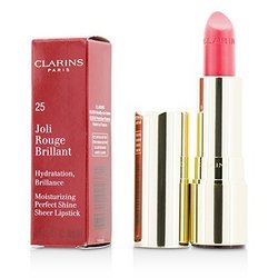Clarins Joli Rouge Brillant (Moisturizing Perfect Shine Sheer Lipstick) - # 25 Rose Blossom 3.5g/0.1oz